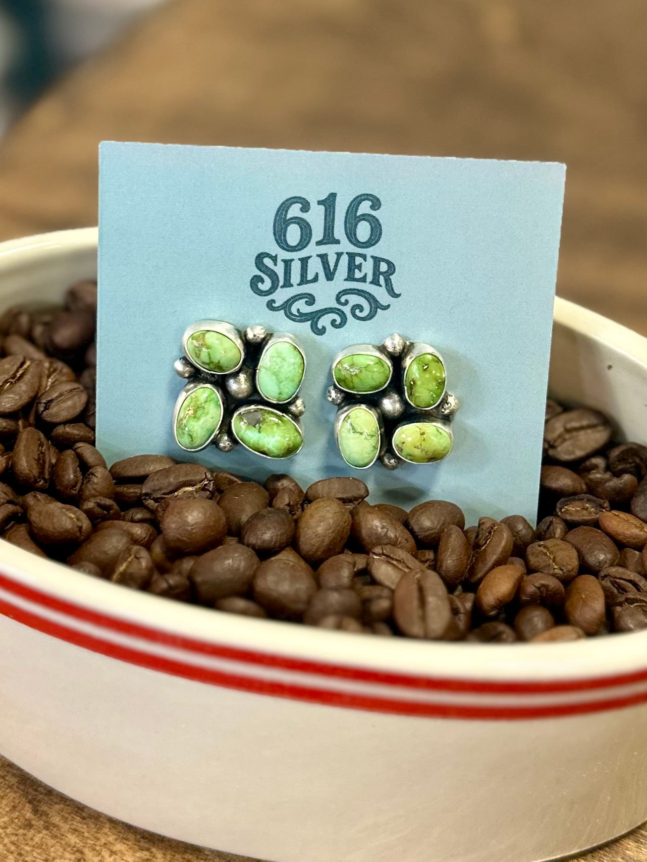 Sonoran Cluster Square Studs
