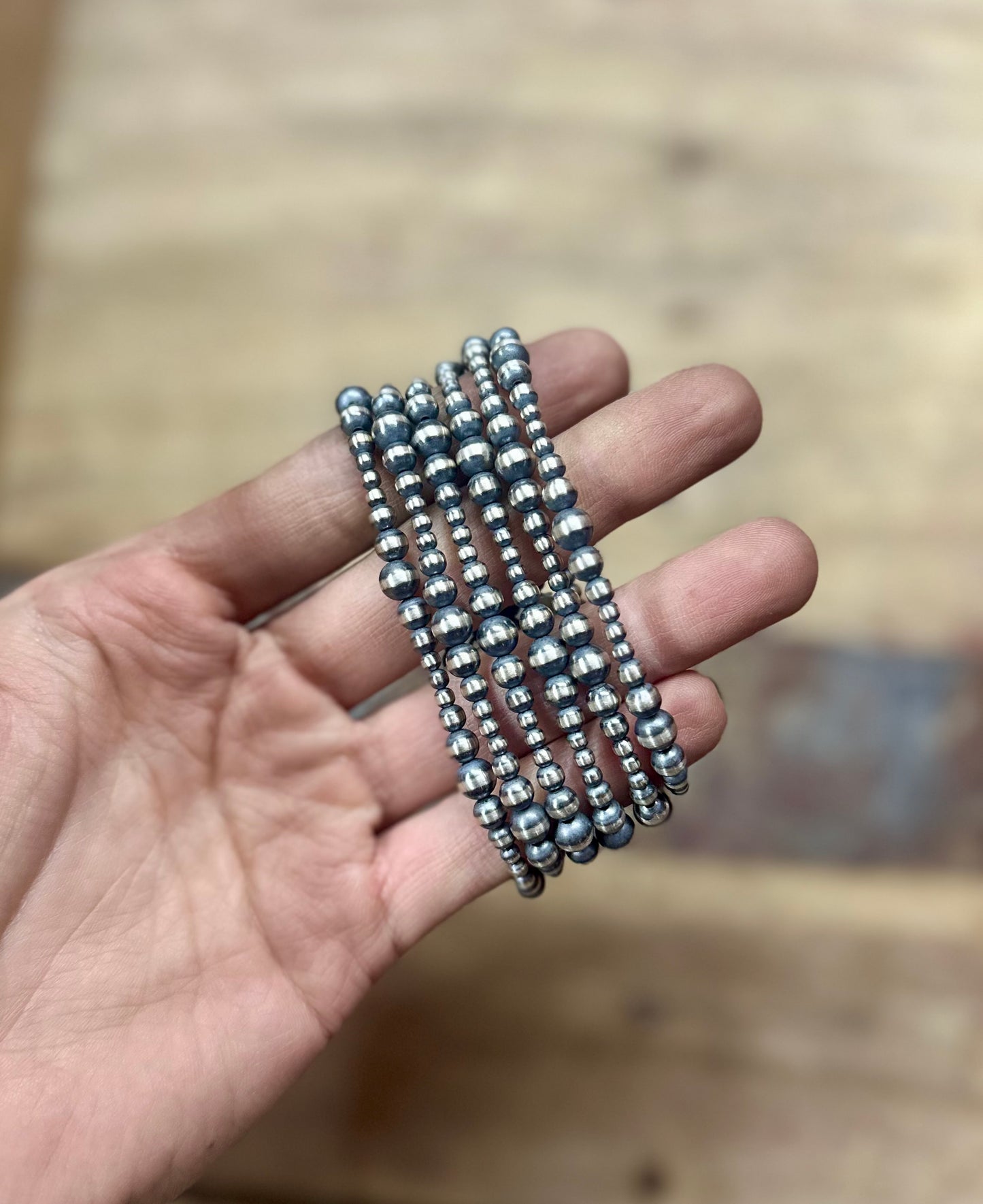 Graduated Navajo Pearl Bracelet