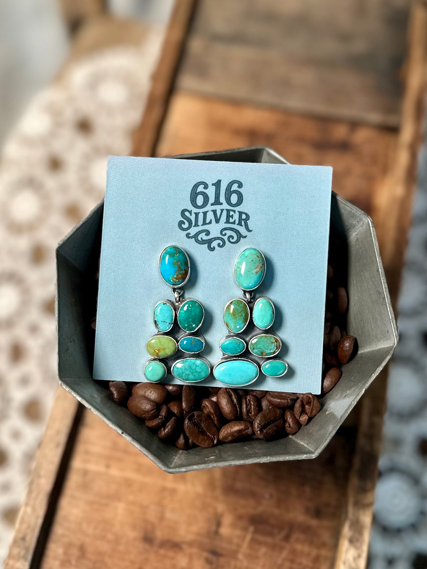 Cluster Statement Earrings