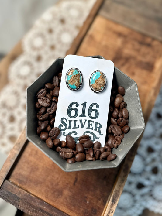Kingman Stud Earrings
