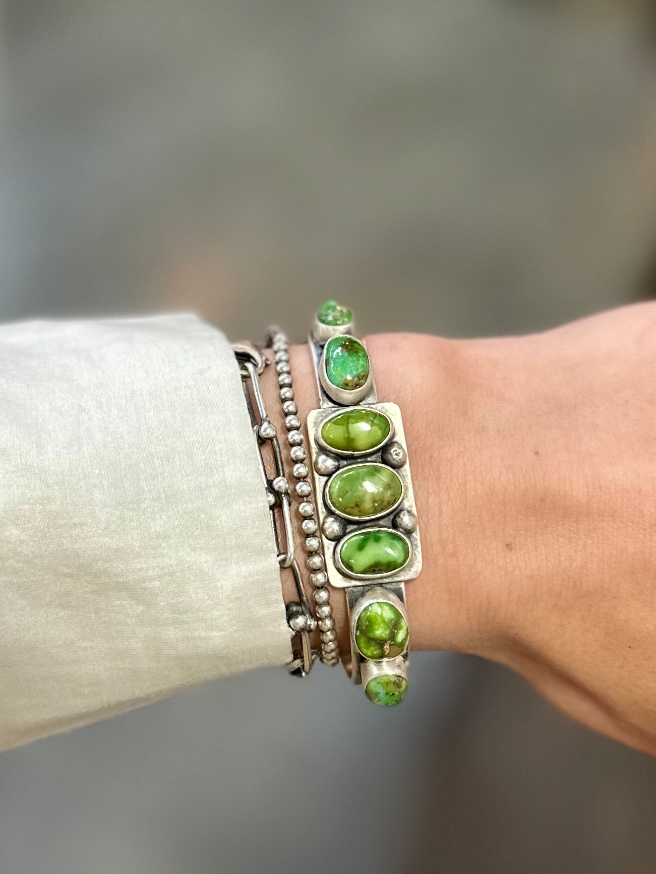 Sonoran Stamped Cuff