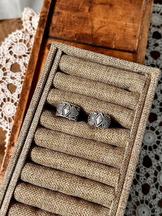 Sterling Cigar Band Rings
