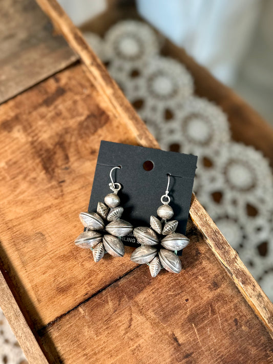 Vintage Liberty Dime Chunky Hoops
