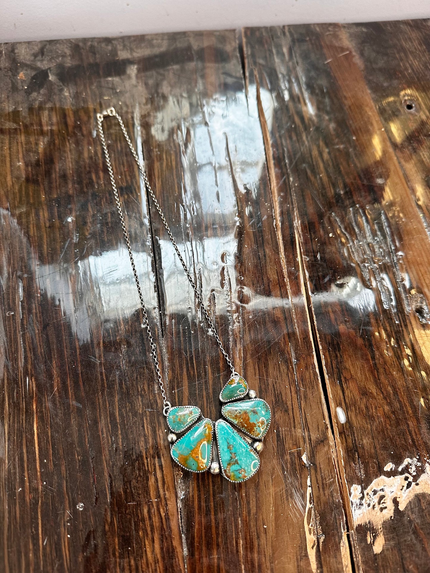 Eastern Blue Naja Necklace