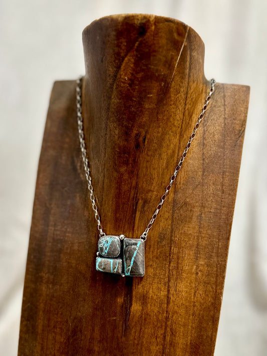 Blackjack Mosaic Necklace