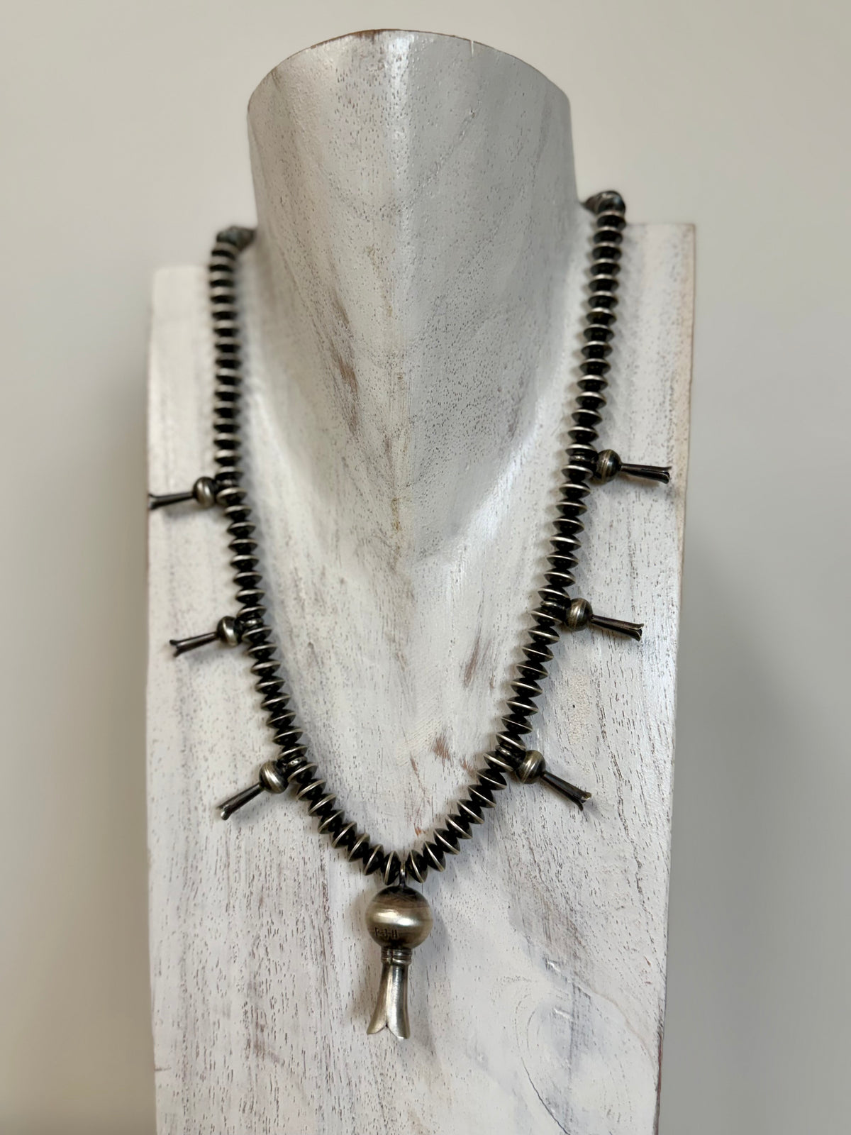 Handmade Sterling Squash Blossom