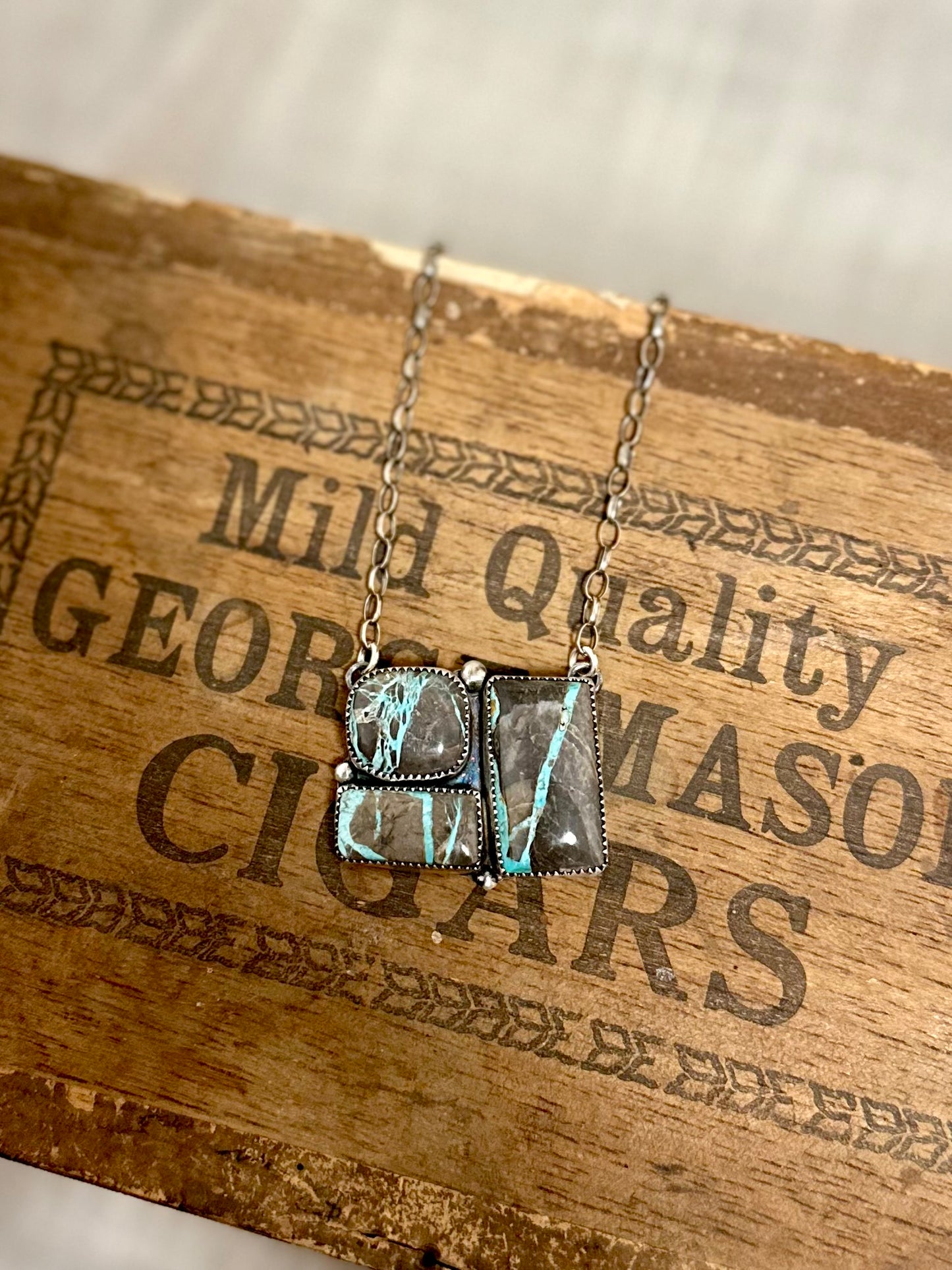 Blackjack Mosaic Necklace