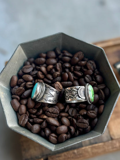 Stamped Cigar Band Ring