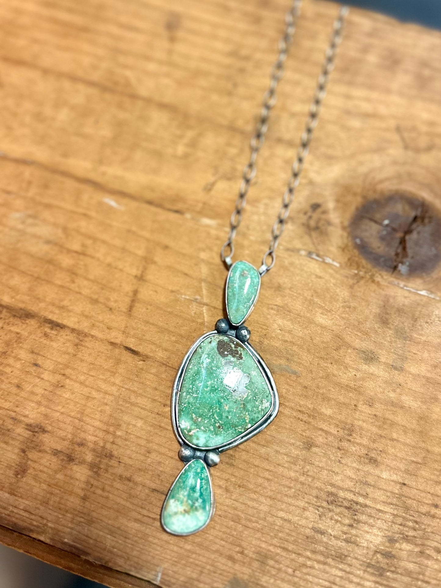 Muted Vertical bar Necklace