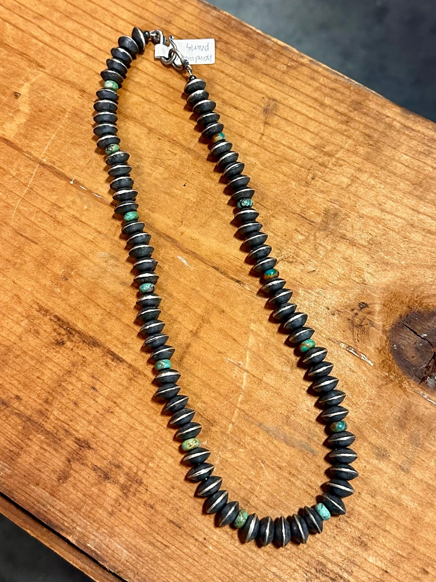 Handmade Navajo Saucer Pearls