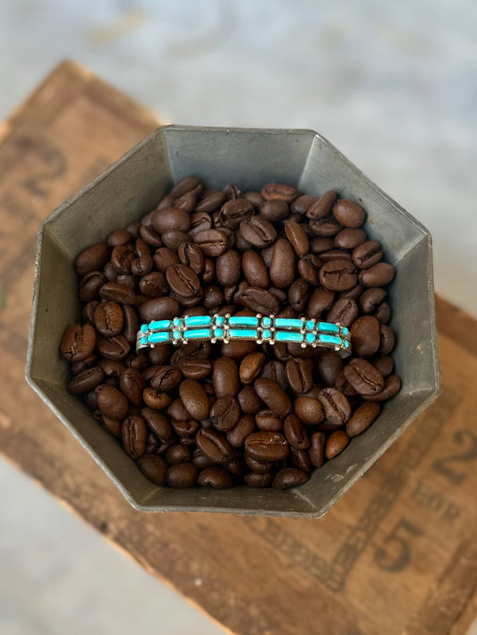Needlepoint Zuni Cuff
