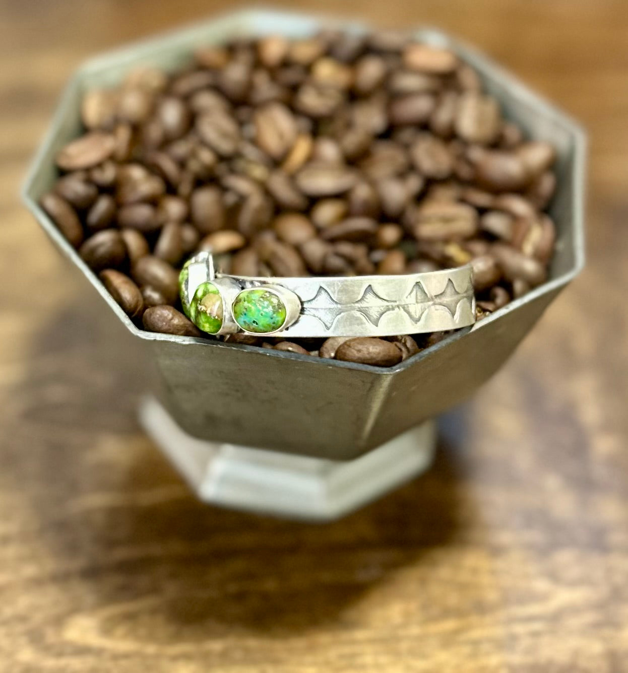 Sonoran Stamped Cuff