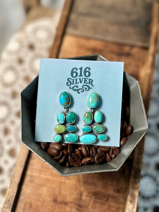 Cluster Statement Earrings
