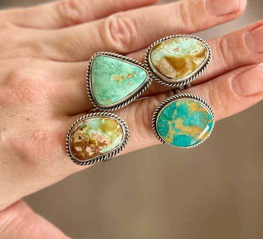 Adjustable Sterling Rings